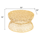 T3704-35 - Coffee Table - Gold