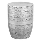 Johnsen - Handcrafted Large Metal Accent Table