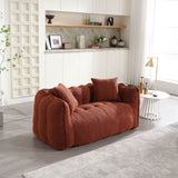 Cozy Beanbag Chair With High Resilience Foam Core For 2