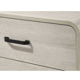 5 Drawer Tall Chest Storage Furniture With Ample Drawer Space - Antique White