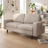 Loveseat Sofa, 2 Seat Couch With Removable Cushion For Living Room