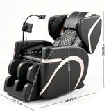 Massage Chair Recliner & Zero Gravity, Full Body Air Pressure - Black