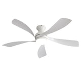 52" Ceiling Fan With 3 Color Dimmable LED Light, DC Reversible Motor, 6 Speed Settings