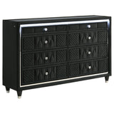 Mika - 8 Drawer LED Dresser