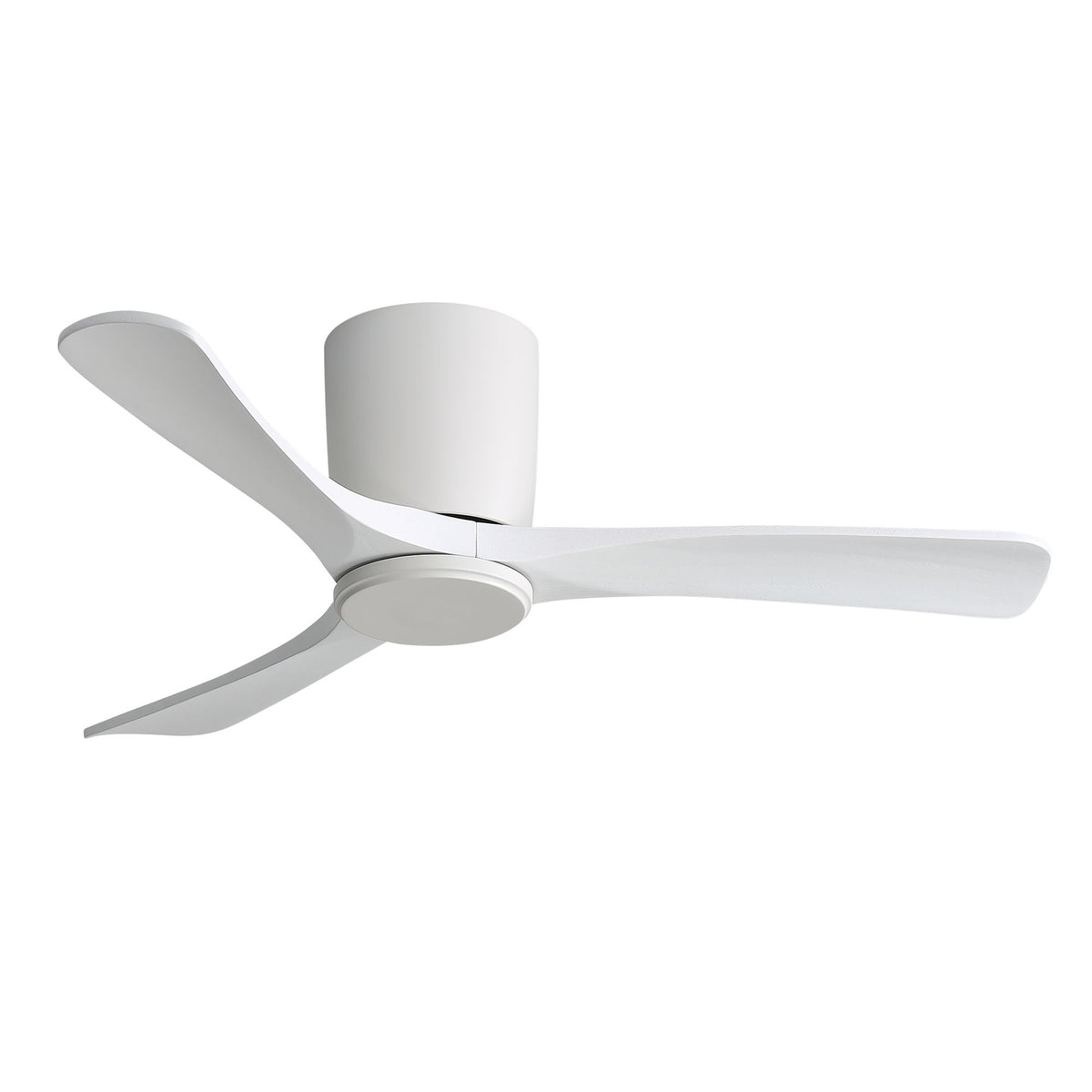 42" Flush Mount Ceiling Fan With 3 Blades, DC Reversible Motor