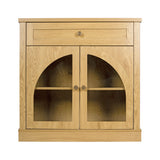 Modern Sideboard Cabinet With 1 Drawer And 2 Arched Doors