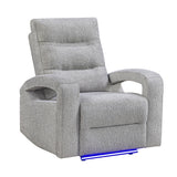 Isolde - Power Recliner, LED Lighting - Gray