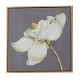 Botanical Wall Art Prints, Home Decor For Living Room Dining Room Bedroom Hallway (Set of 4) - Gray