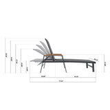 Oaxton - Chaise Lounge