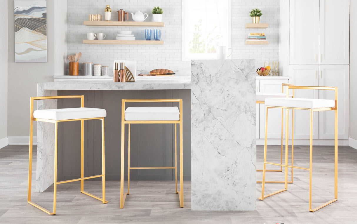 Fuji - Contemporary / Glam & Quality Construction Barstool