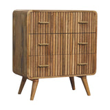 T Bar Ridged Chest - Brown