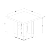 Mikha - Bar Table And 4 Bar Stools