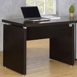 Extension Desk With Floating Top Design - Brown