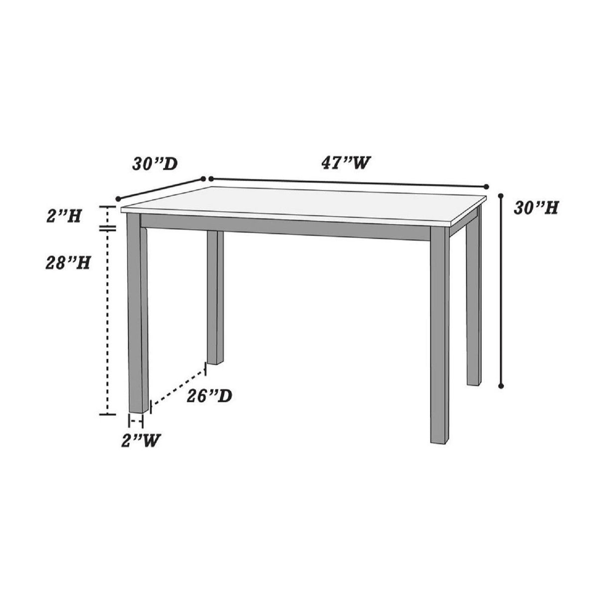 Table Top Only - Walnut