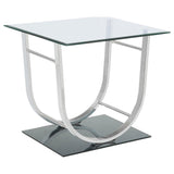 Garrett - 2 Piece Coffee Table Set - Chrome