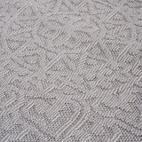 Guros - 8' X 10' Medallion Indoor / Outdoor Area Rug - White / Ivory
