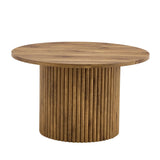 Modern Circular Coffee Table Cylindrical Design