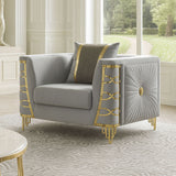 Contessa - Accent Chair - Gray