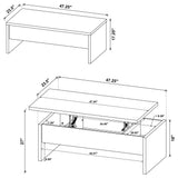 Parker - Table Set With Integrated Storage