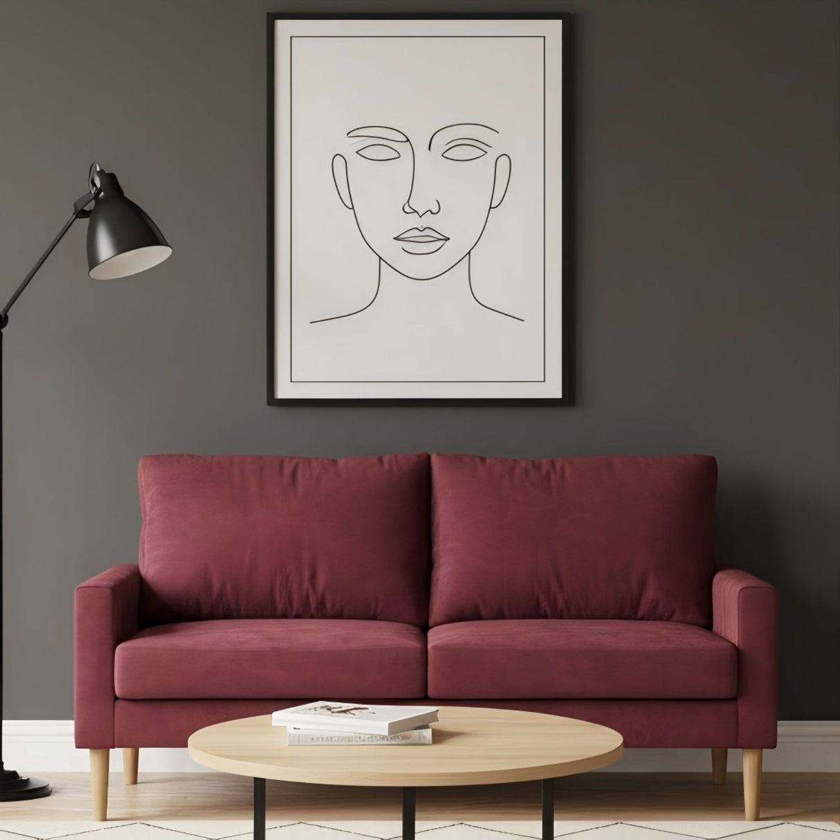 Upholstered Loveseat Sofa, 2 Seater Couch For Living Room Apartment