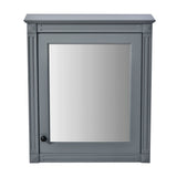 Wall Mounted Bathroom Storage Cabinet With Mirror, Medicine Cabinet With Height Adjustable Shelf