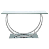 Garrett - Console Table - Chrome