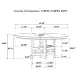 Davis - Counter Height Extension Dining Table - Light Oak