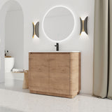Freestanding Bathroom Vanity With Sink & 2 Soft Close Doors