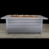 Propane / Gas Outdoor Fire Pit Table With Lid