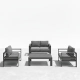 Outdoor Patio Set, All-Weather & Thick Cushions