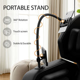 Massage Chair Recliner With Zero Gravity, Full Body Air Pressure - Black