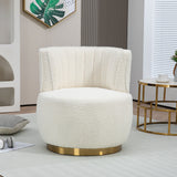 360 Degree Swivel Cuddle Barrel Accent Sofa Chair