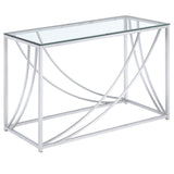 Kempton - Console Table - Chrome