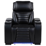 Isadora - Power Recliner With Dual Power Adjustments - Black