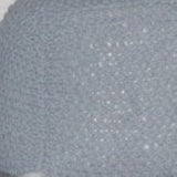 Semi Rounded Pouf, Cable Knitted, Perfect Seating