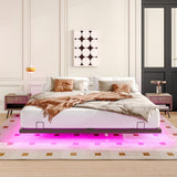 Floating Bed Frames With LED Lights