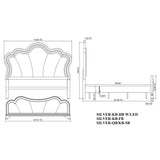 Aurelia - 5 Piece Bedroom Set With LED Light