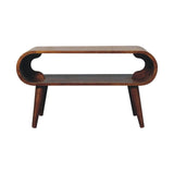 Solid Wood Open Coffee Table