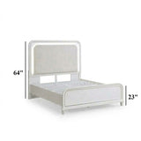 Bedroom Sets With LED Lights And Panel Headboard