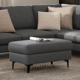 Ava - Versatile Mid Century Ottoman