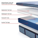 Posturepedic Plus - Paterson II Euro Pillow Top Firm Mattress
