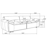 Hudson - 2 Piece Upholstered Sofa Set