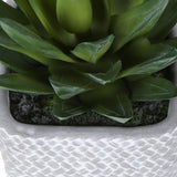Artificial Succulent, Table Decor (Set of 2) - Green / Gray