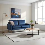 Upholstered Loveseat Sofa, 2 Seater Couch For Living Room Apartment