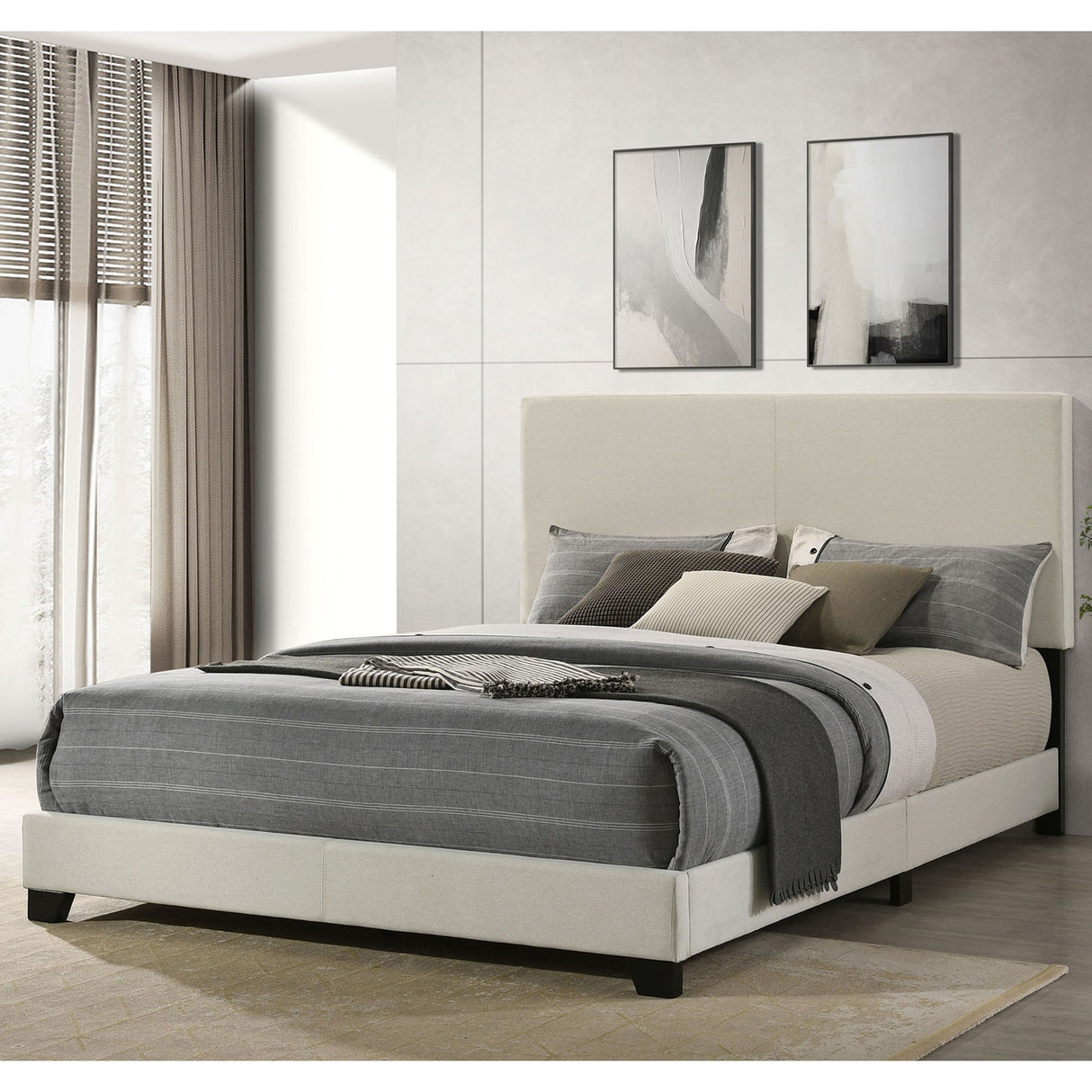Efram - Panel Bed