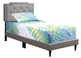Button Tufted Bed Charming For Cozy Spaces