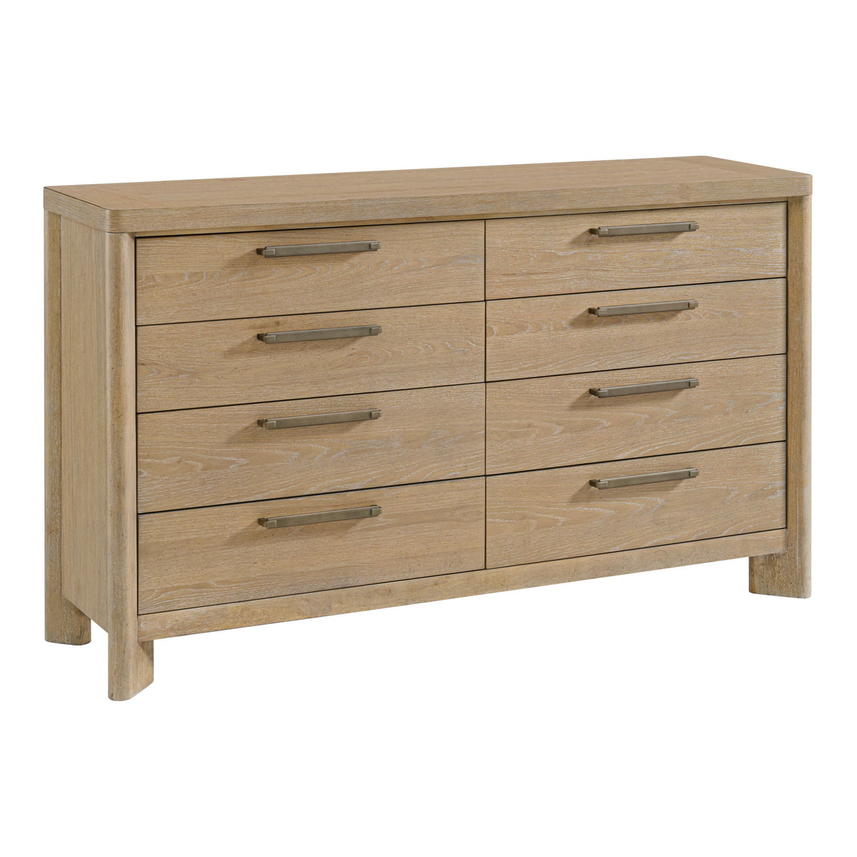 8 Drawer Dresser With Rustic Design