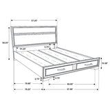 Annie - 4 Piece Bedroom Set