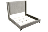 Upholstered Bed, Space-Saving Design