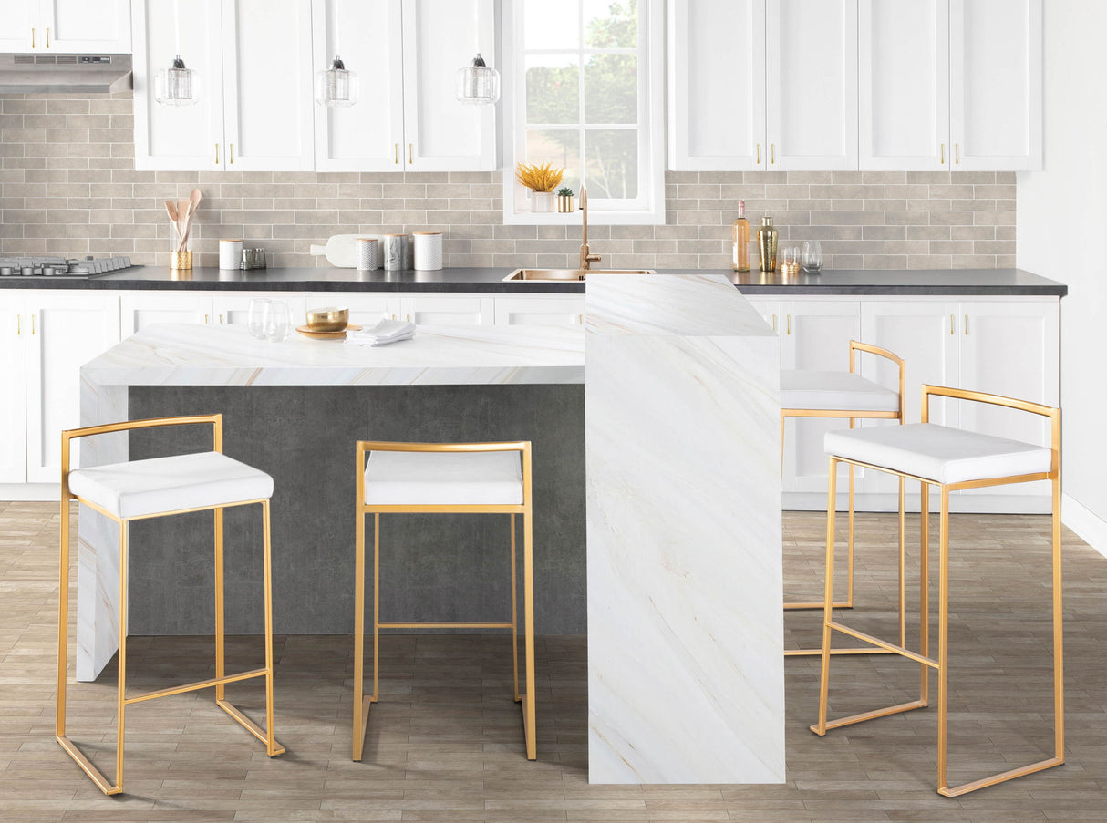 Fuji - Contemporary / Glam & Quality Construction Barstool